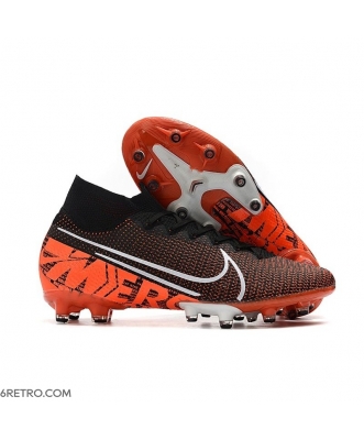 Nike Mercurial Superfly 7 Elite SE AG Black Orange White Football Boots