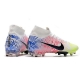 Nike Mercurial Superfly 7 Elite SE AG Neymar White Black Racer Blue Volt Football Boots
