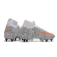 Nike Mercurial Superfly 7 Elite SG CR7 Safari-White Total Orange Black Football Boots
