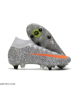 Nike Mercurial Superfly 7 Elite SG CR7 Safari-White Total Orange Black Football Boots