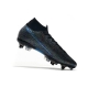 Nike Mercurial Superfly 7 Elite SG-PRO Anti-Clog Black Blue Football Boots