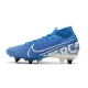 Nike Mercurial Superfly 7 Elite SG-PRO Anti-Clog Lights Blue White Football Boots