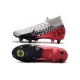 Nike Mercurial Superfly 7 Elite SG-PRO Anti-Clog Neymar Chrome Black Red Football Boots