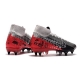 Nike Mercurial Superfly 7 Elite SG-PRO Anti-Clog Neymar Chrome Black Red Football Boots