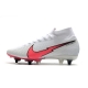 Nike Mercurial Superfly 7 Elite SG-PRO Anti-Clog White Crimson Blue Football Boots