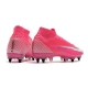 Nike Mercurial Superfly 7 Elite SG-PRO Anti-Clog X Mbappe Pink Blast White Black Football Boots