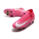 Nike Mercurial Superfly 7 Elite SG-PRO Anti-Clog X Mbappe Pink Blast White Black Football Boots