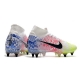 Nike Mercurial Superfly 7 Elite SG-PRO Neymar White Black Racer Blue Volt Football Boots