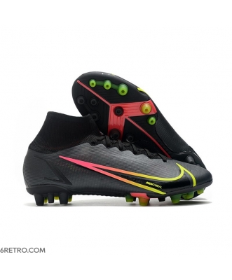 Nike Mercurial Superfly 8 Elite AG Black Cyber Off Noir Football Boots