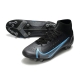 Nike Mercurial Superfly 8 Elite AG Black Iron Grey Football Boots
