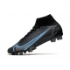 Nike Mercurial Superfly 8 Elite AG Black Iron Grey Football Boots