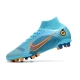 Nike Mercurial Superfly 8 Elite AG Blueprint - Chlorine Blue Laser Orange Marina Football Boots