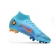 Nike Mercurial Superfly 8 Elite AG Blueprint - Chlorine Blue Laser Orange Marina Football Boots