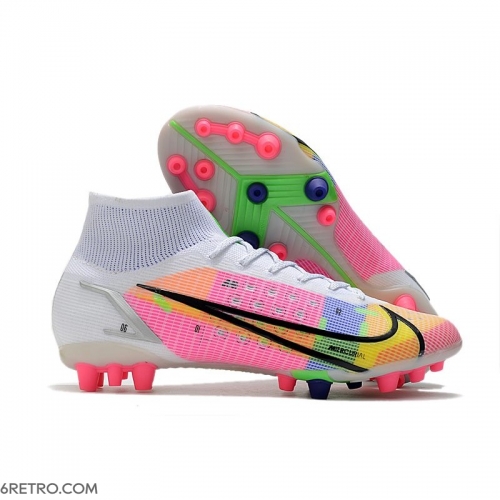 Nike Mercurial Superfly 8 Elite AG Dragonfly - White Metallic Silver Dark Raisin Limited Edition Football Boots Nike Mercurial Superfly 8 Elite AG Dragonfly - White Metallic Silver Dark Raisin Limited Edition Football Boots
