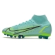 Nike Mercurial Superfly 8 Elite AG Dynamic Turq Lime Glow Football Boots