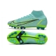 Nike Mercurial Superfly 8 Elite AG Dynamic Turq Lime Glow Football Boots