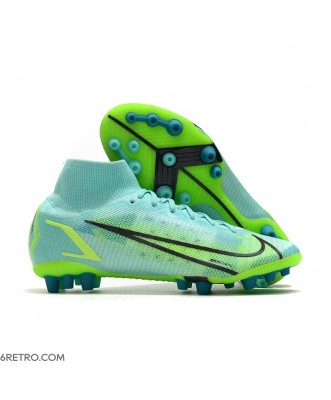 Nike Mercurial Superfly 8 Elite AG Dynamic Turq Lime Glow Football Boots