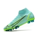 Nike Mercurial Superfly 8 Elite AG Dynamic Turq Lime Glow Football Boots