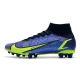 Nike Mercurial Superfly 8 Elite AG Recharge - Sapphire Volt Blue Void Football Boots Nike Mercurial Superfly 8 Elite AG Recharge - Sapphire Volt Blue Void Football Boots