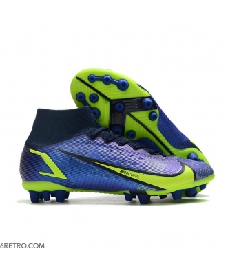 Nike Mercurial Superfly 8 Elite AG Recharge - Sapphire Volt Blue Void Football Boots
