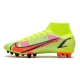 Nike Mercurial Superfly 8 Elite AG Volt Bright Crimson Black Football Boots