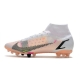 Nike Mercurial Superfly 8 Elite AG White Black Bright Crimson Pink Blast Football Boots