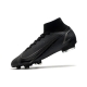 Nike Mercurial Superfly 8 Elite Firm Ground Black Football Boots