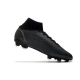 Nike Mercurial Superfly 8 Elite Firm Ground Black Football Boots