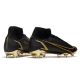 Nike Mercurial Superfly 8 Elite Firm Ground Black Golden Football Boots
