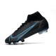 Nike Mercurial Superfly 8 Elite Firm Ground Black Iron Grey Football Boots