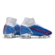 Nike Mercurial Superfly 8 Elite Firm Ground Blue White Red Football Boots