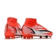 Nike Mercurial Superfly 8 Elite Firm Ground Chile Red Black White Total Orange Football Boots