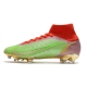 Nike Mercurial Superfly 8 Elite Firm Ground Green Red Golden Football Boots