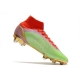 Nike Mercurial Superfly 8 Elite Firm Ground Green Red Golden Football Boots