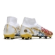 Nike Mercurial Superfly 8 Elite Firm Ground Ronaldo White Red Blue Gold Football Boots