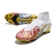 Nike Mercurial Superfly 8 Elite Firm Ground Ronaldo White Red Blue Gold Football Boots