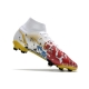 Nike Mercurial Superfly 8 Elite Firm Ground Ronaldo White Red Blue Gold Football Boots