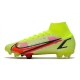Nike Mercurial Superfly 8 Elite Firm Ground Volt Bright Crimson Black Football Boots