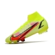 Nike Mercurial Superfly 8 Elite Firm Ground Volt Bright Crimson Black Football Boots