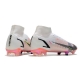 Nike Mercurial Superfly 8 Elite Firm Ground White Black Bright Crimson Pink Blast Football Boots