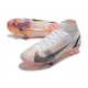 Nike Mercurial Superfly 8 Elite Firm Ground White Black Bright Crimson Pink Blast Football Boots