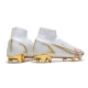 Nike Mercurial Superfly 8 Elite Firm Ground White Pink Gold Football Boots