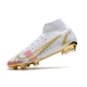 Nike Mercurial Superfly 8 Elite Firm Ground White Pink Gold Football Boots