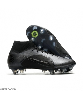 Nike Mercurial Superfly 8 Elite SG-PRO Anti-Clog Black Football Boots