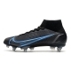 Nike Mercurial Superfly 8 Elite SG-PRO Anti-Clog Black Iron Grey Football Boots