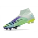 Nike Mercurial Superfly 8 Elite SG-PRO Anti-Clog Dream Speed 5 - Barely Green Volt Electro Purple Football Boots