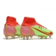 Nike Mercurial Superfly 8 Elite SG-PRO Anti-Clog Green Red Football Boots