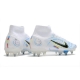 Nike Mercurial Superfly 8 Elite SG-PRO Anti-Clog Grey Blackened Blue Football Boots Nike Mercurial Superfly 8 Elite SG-PRO Anti-Clog Grey Blackened Blue Football Boots