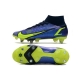 Nike Mercurial Superfly 8 Elite SG-PRO Anti-Clog Recharge - Sapphire Volt Blue Void Football Boots