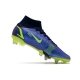 Nike Mercurial Superfly 8 Elite SG-PRO Anti-Clog Recharge - Sapphire Volt Blue Void Football Boots